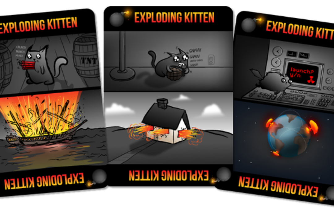 Exploding Kitten auf kickstarter.com