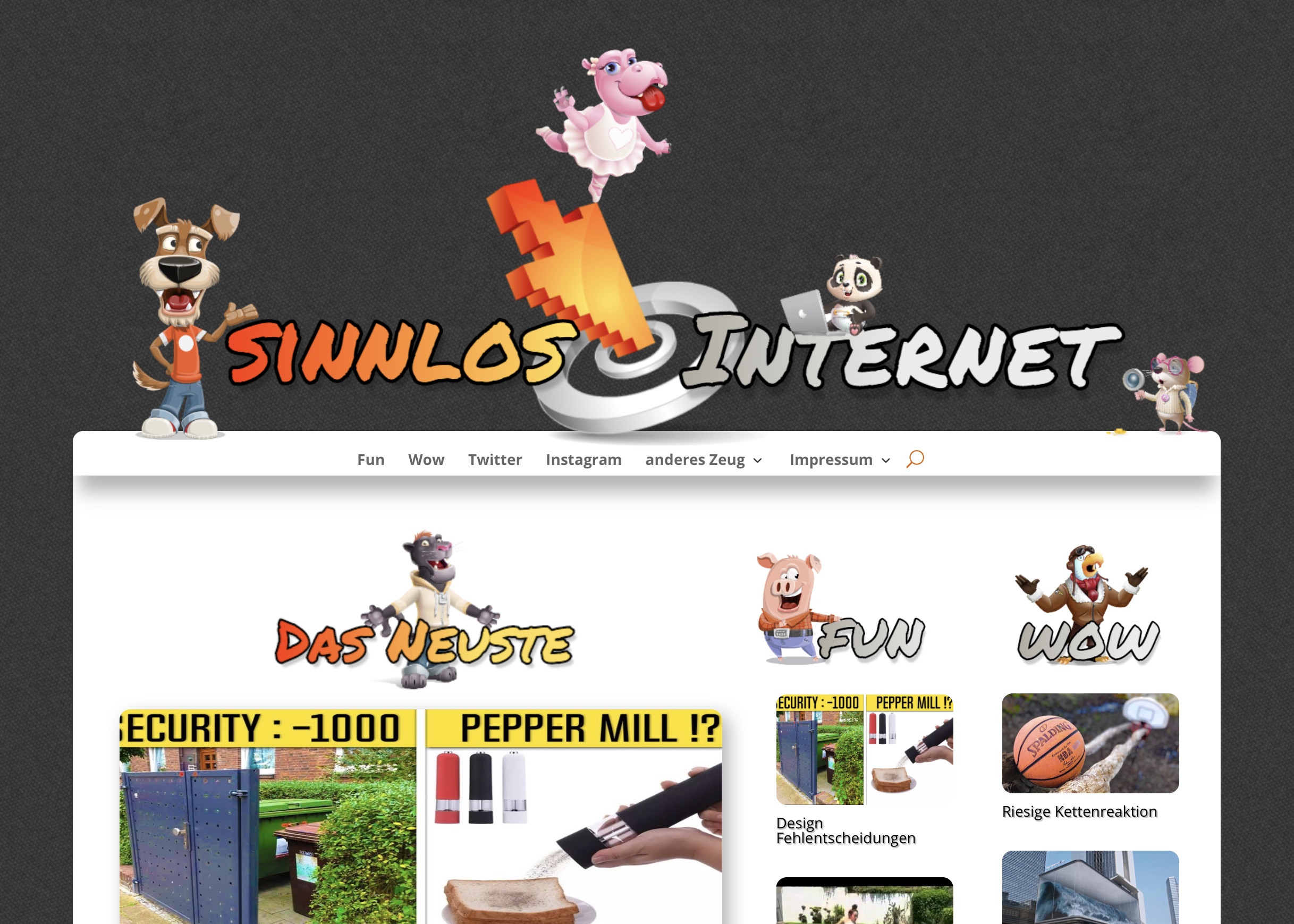 Sinnlos-Internet.de ist zurück!